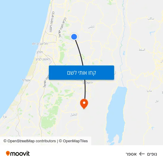 מפת נופים לאספר