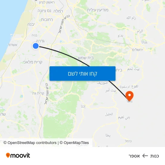 מפת כנות לאספר