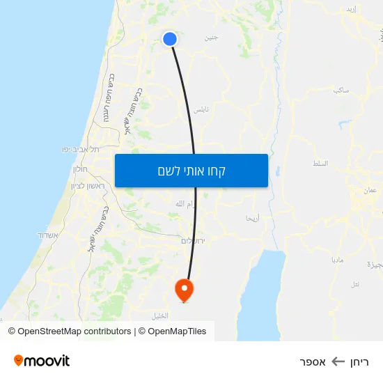 מפת ריחן לאספר