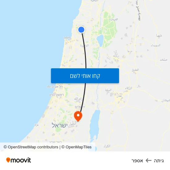 מפת גיתה לאספר