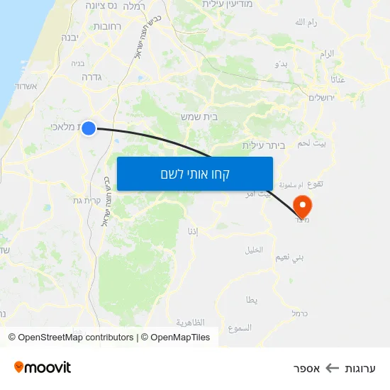 מפת ערוגות לאספר