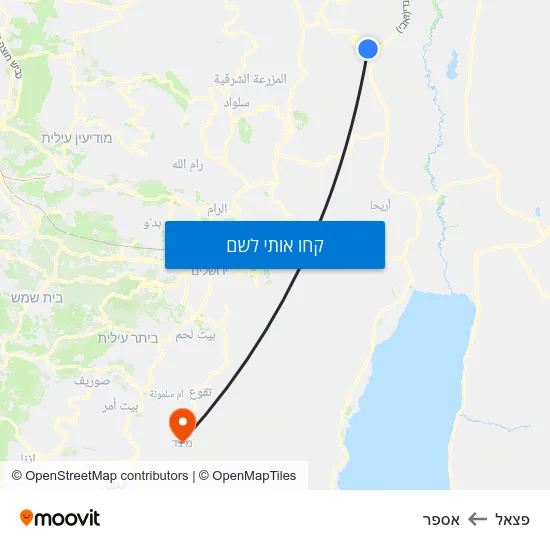 מפת פצאל לאספר