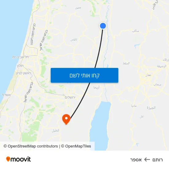 מפת רותם לאספר