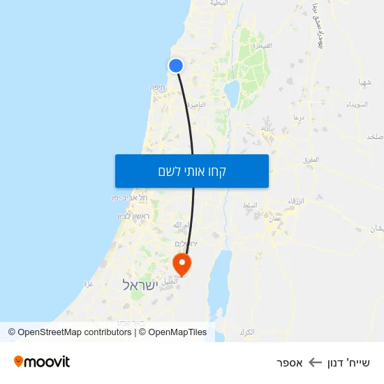 מפת שייח' דנון לאספר