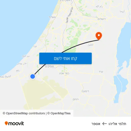 מפת תלמי אליהו לאספר