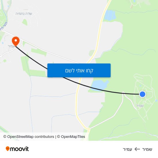 מפת שמיר לעמיר
