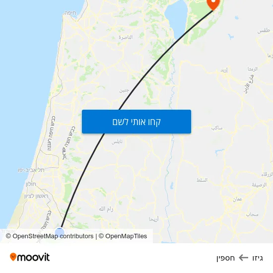 מפת גיזו לחספין