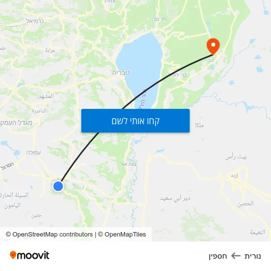 מפת נורית לחספין