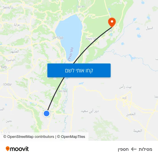 מפת מסילות לחספין