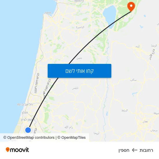 מפת רחובות לחספין