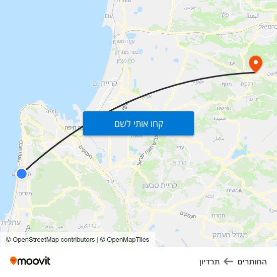 מפת החותרים לתרדיון