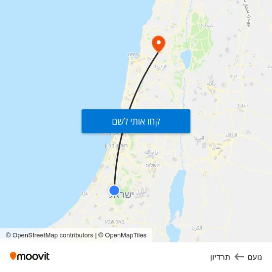 מפת נועם לתרדיון