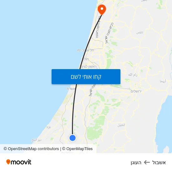מפת אשבול להעוגן