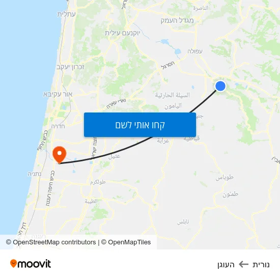 מפת נורית להעוגן