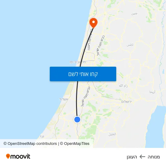 מפת מנוחה להעוגן