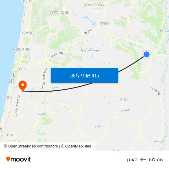 מפת מסילות להעוגן