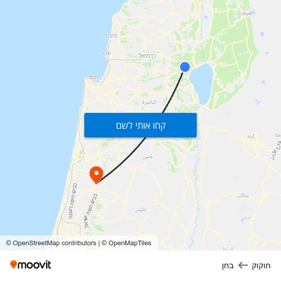 מפת חוקוק לבחן