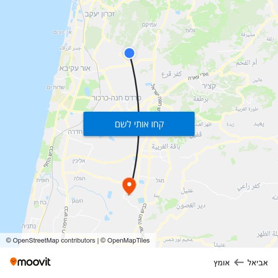 מפת אביאל לאומץ