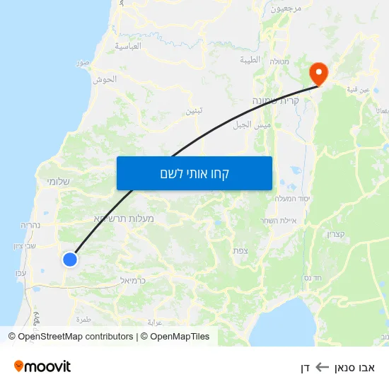 מפת אבו סנאן לדן