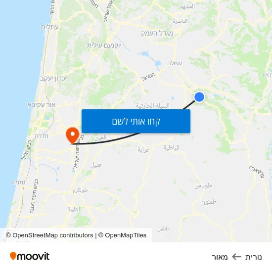 מפת נורית למאור