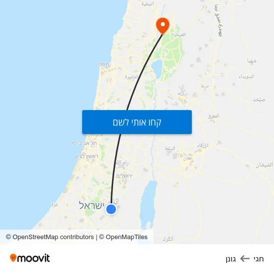 מפת חגי לגונן