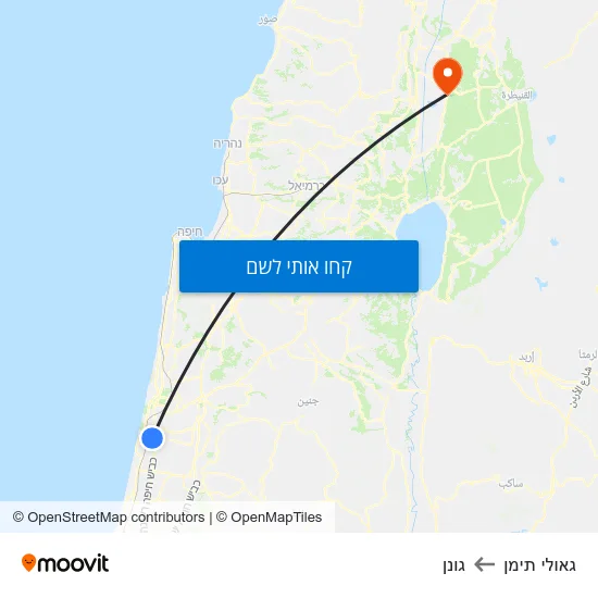 מפת גאולי תימן לגונן