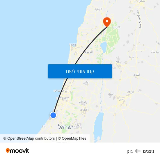 מפת ניצנים לגונן