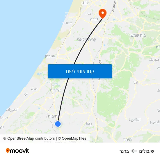 מפת שיבולים לברנר