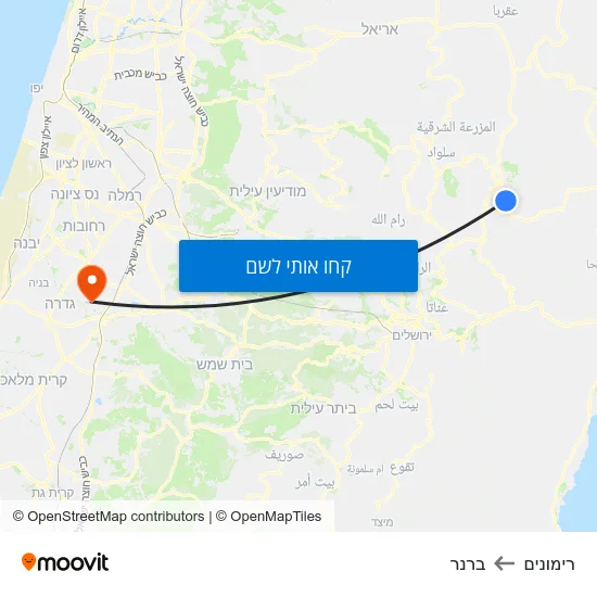מפת רימונים לברנר