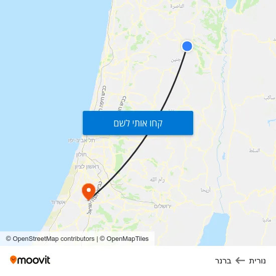 מפת נורית לברנר