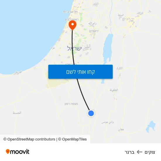 מפת צוקים לברנר