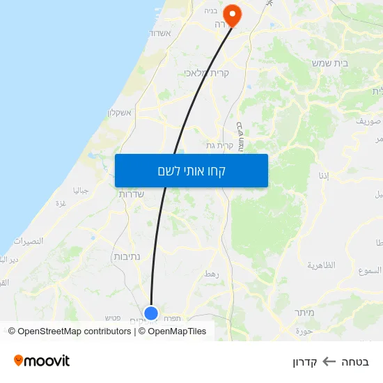 מפת בטחה לקדרון