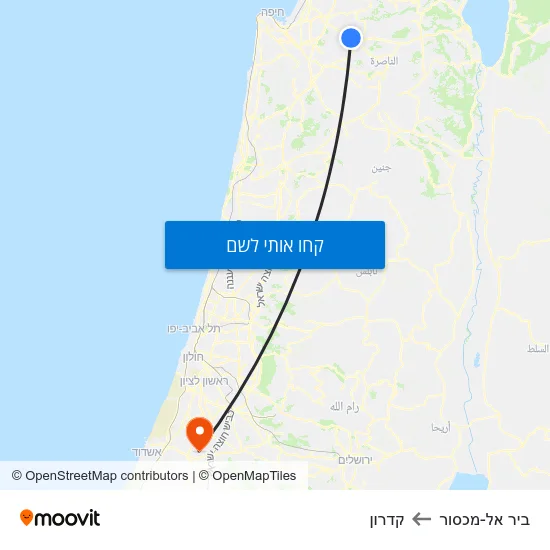 מפת ביר אל-מכסור לקדרון