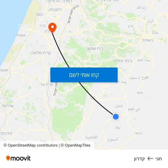 מפת חגי לקדרון