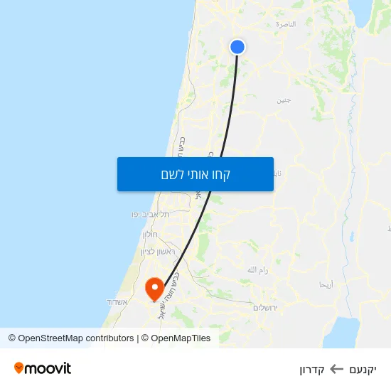 מפת יקנעם לקדרון