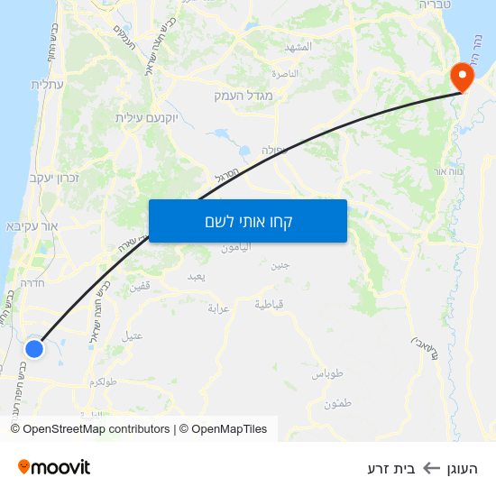 מפת העוגן לבית זרע