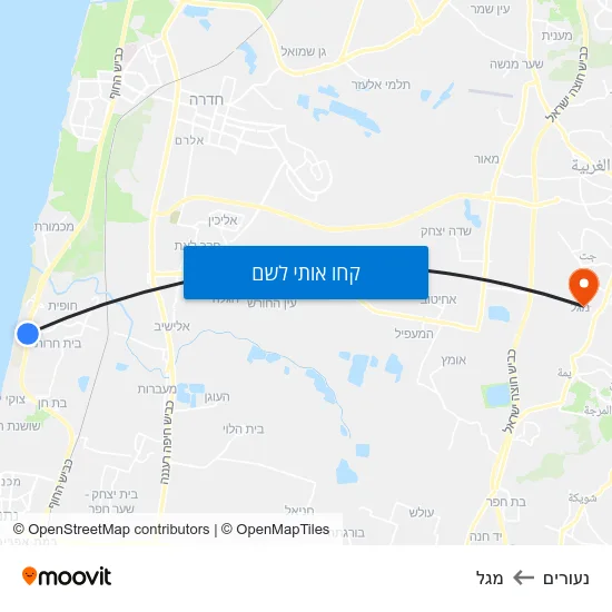 מפת נעורים למגל