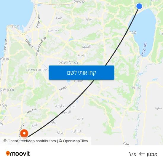 מפת אמנון למגל