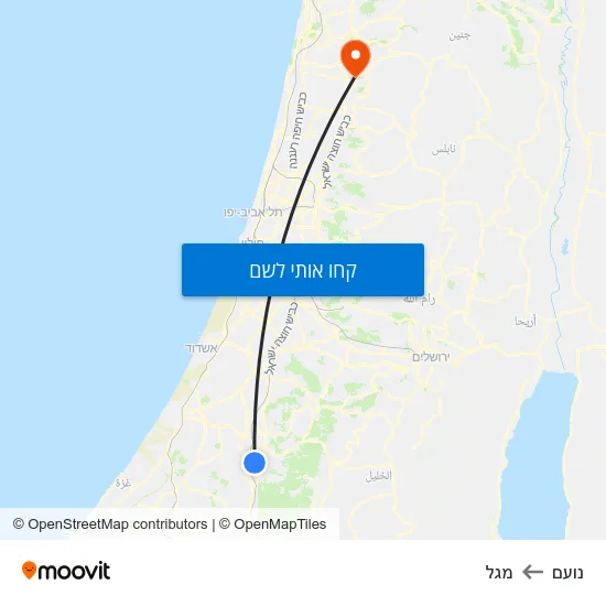 מפת נועם למגל