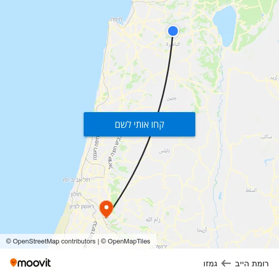 מפת רומת הייב לגמזו