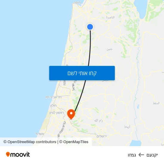 מפת יקנעם לגמזו
