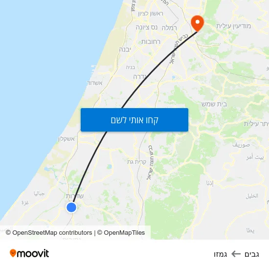 מפת גבים לגמזו