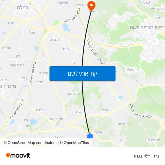 מפת גיזו לגמזו