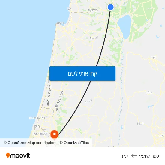 מפת כפר שמאי לגמזו