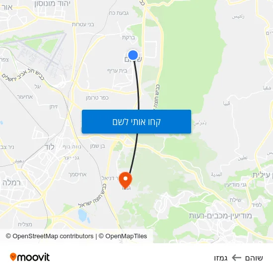 מפת שוהם לגמזו