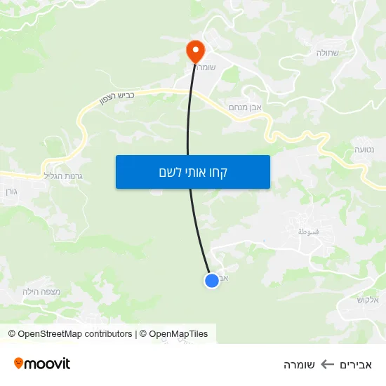 מפת אבירים לשומרה