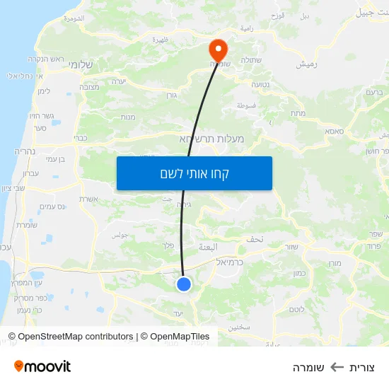מפת צורית לשומרה