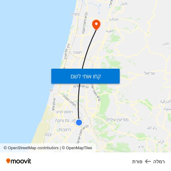 מפת רמלה לפורת