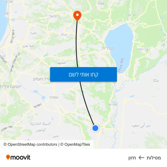 מפת מסילות לחזון