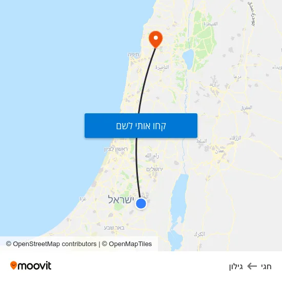 מפת חגי לגילון